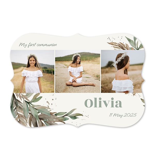 Single card with brackets Landscape 14,3 x 10 cm Single card with brackets Landscape 14,3 x 10 cm