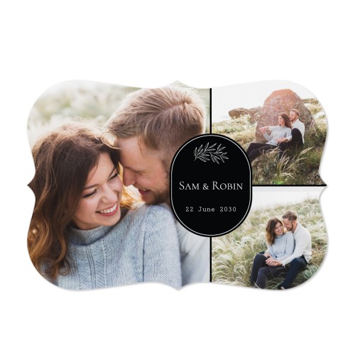 Fotokaart accolade liggend 14,3 x 10 cm Fotokaart accolade liggend 14,3 x 10 cm