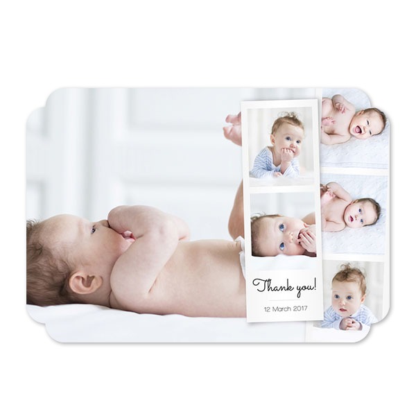 Single Card Double Rounded Horizontal 14,3 x 10 cm