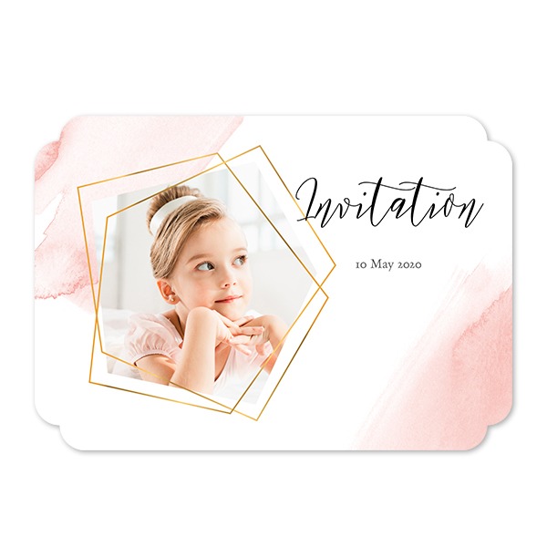 Single Card Double Rounded Horizontal 14,3 x 10 cm