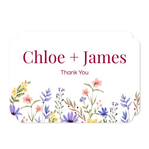 Faire-part 1 volet Bords nuage paysage 14,3 x 10 cm Faire-part 1 volet Bords nuage paysage 14,3 x 10 cm