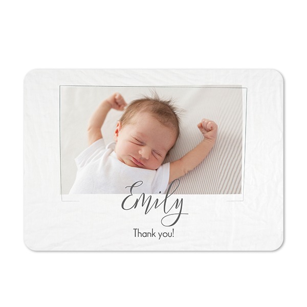 Fotokaart liggend met ronde hoeken 14,3 x 10 cm
