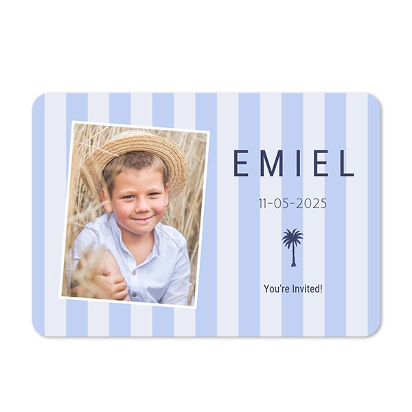 Fotokaart liggend met ronde hoeken 14,3 x 10 cm