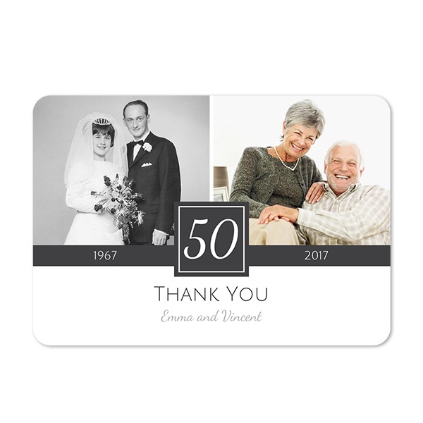 Single card landscape rounded corners 14,3 x 10 cm