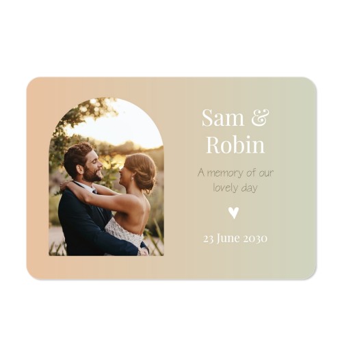 Fotokaart liggend met ronde hoeken 14,3 x 10 cm Fotokaart liggend met ronde hoeken 14,3 x 10 cm