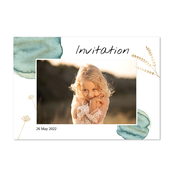 Spot UV Card Horizontal 14,3 x 10 cm Spot UV Card Horizontal 14,3 x 10 cm