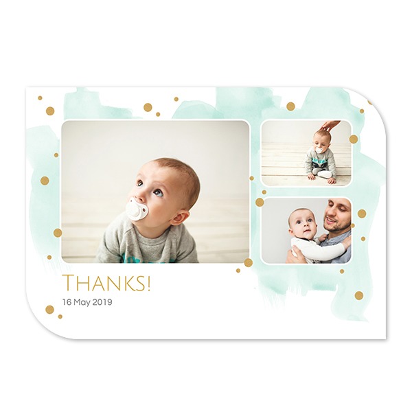 Single Card Half Rounded Horizontal 14,3 x 10 cm Single Card Half Rounded Horizontal 14,3 x 10 cm