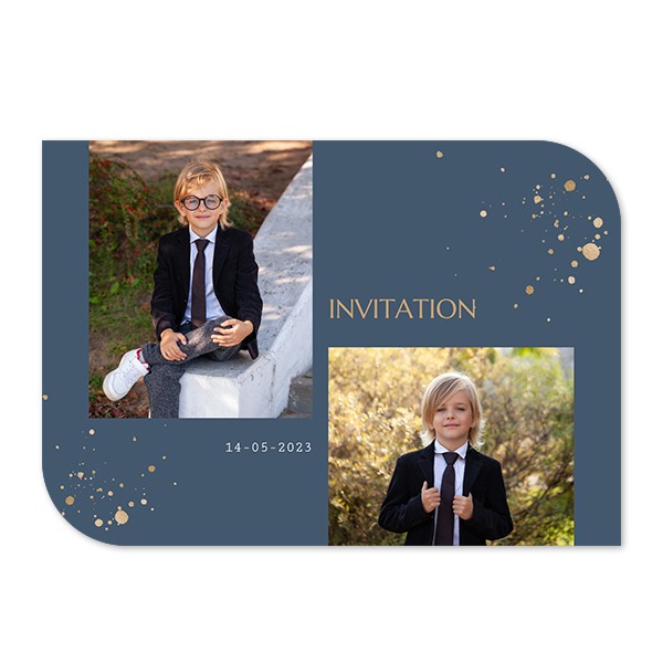 Single Card Half Rounded Horizontal 14,3 x 10 cm Single Card Half Rounded Horizontal 14,3 x 10 cm