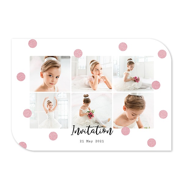 Single Card Half Rounded Horizontal 14,3 x 10 cm Single Card Half Rounded Horizontal 14,3 x 10 cm