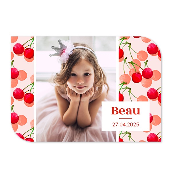 Single Card Half Rounded Horizontal 14,3 x 10 cm