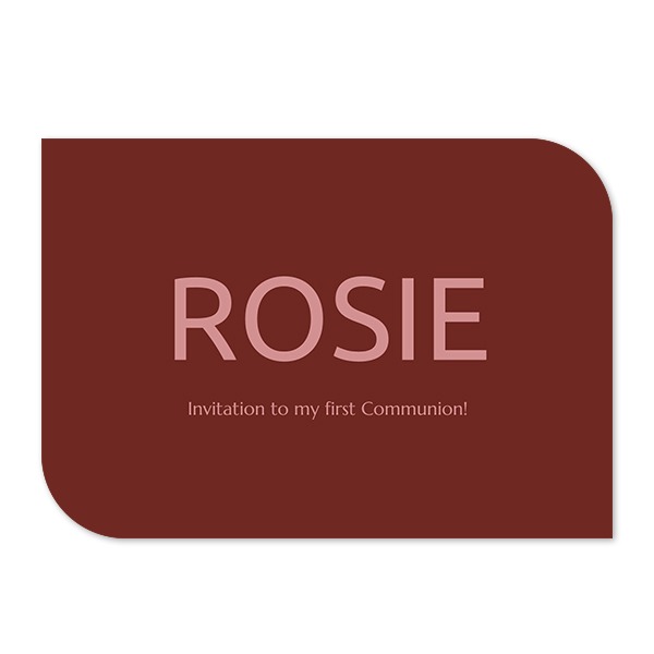 Single Card Half Rounded Horizontal 14,3 x 10 cm