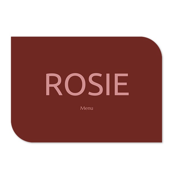 Single Card Half Rounded Horizontal 14,3 x 10 cm