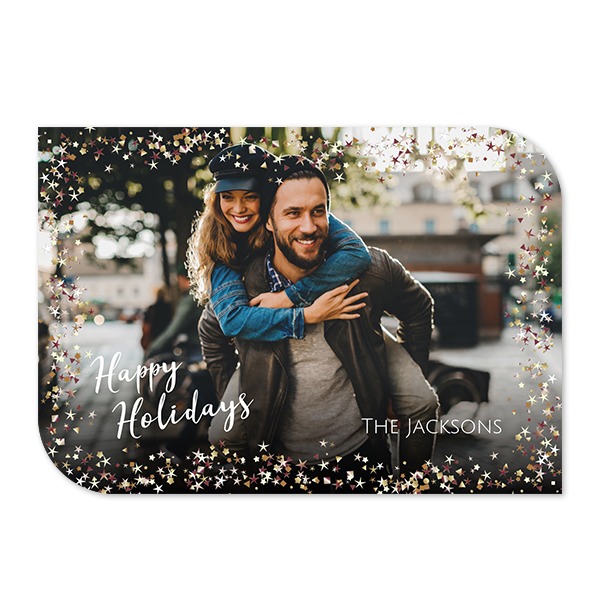 Single Card Half Rounded Horizontal 14,3 x 10 cm