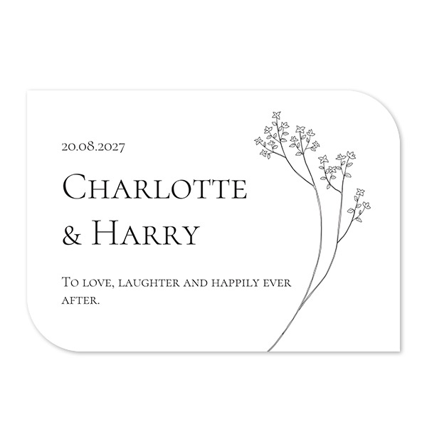 Single Card Half Rounded Horizontal 14,3 x 10 cm Single Card Half Rounded Horizontal 14,3 x 10 cm