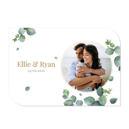 Single Card Half Rounded Horizontal 14,3 x 10 cm Single Card Half Rounded Horizontal 14,3 x 10 cm