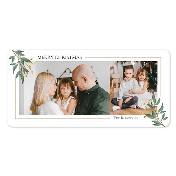 Single Card Panoramic Landscape rounded corners 19,6 x 9,3 cm