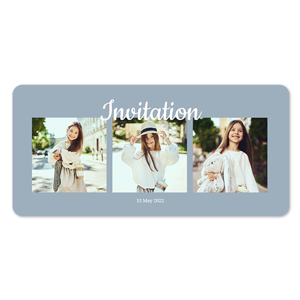 Single Card Panoramic Landscape rounded corners 19,6 x 9,3 cm