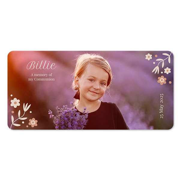Single Card Panoramic Landscape rounded corners 19,6 x 9,3 cm