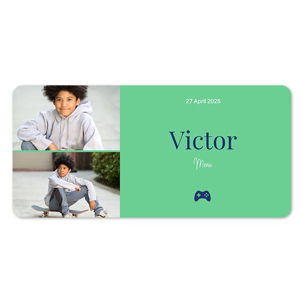Single Card Panoramic Landscape rounded corners 19,6 x 9,3 cm