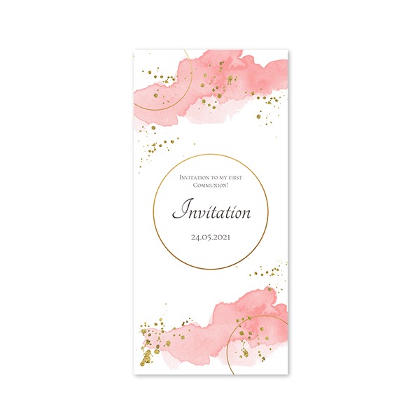 Single Card Panoramic Portrait 9,3 x 19,6 cm