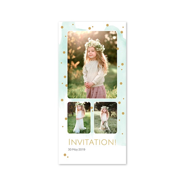 Single Card Panoramic Portrait 9,3 x 19,6 cm Single Card Panoramic Portrait 9,3 x 19,6 cm