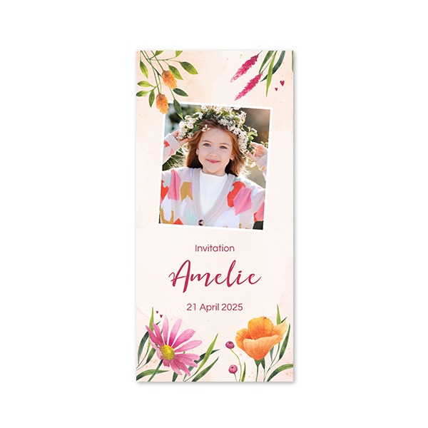 Single Card Panoramic Portrait 9,3 x 19,6 cm Single Card Panoramic Portrait 9,3 x 19,6 cm
