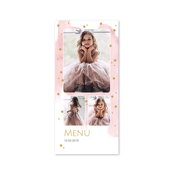 Single Card Panoramic Portrait 9,3 x 19,6 cm