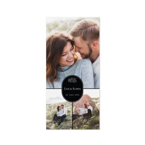 Single Card Panoramic Portrait 9,3 x 19,6 cm