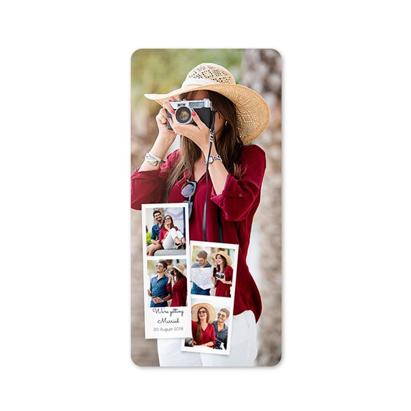 Single Card Panoramic Portrait rounded corners 9,3 x 19,6 cm