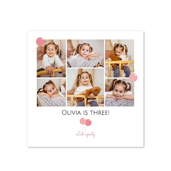 Single Card Square 14,3 x 14,3 cm