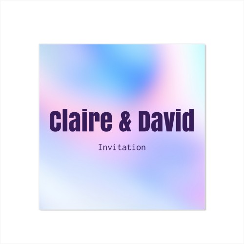 Single Card Square 14,3 x 14,3 cm
