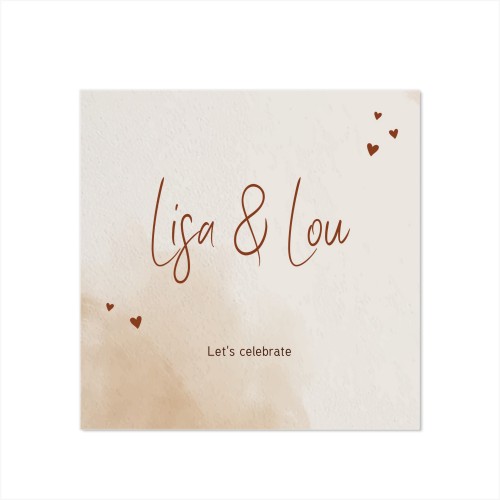 Single Card Square 14,3 x 14,3 cm Single Card Square 14,3 x 14,3 cm