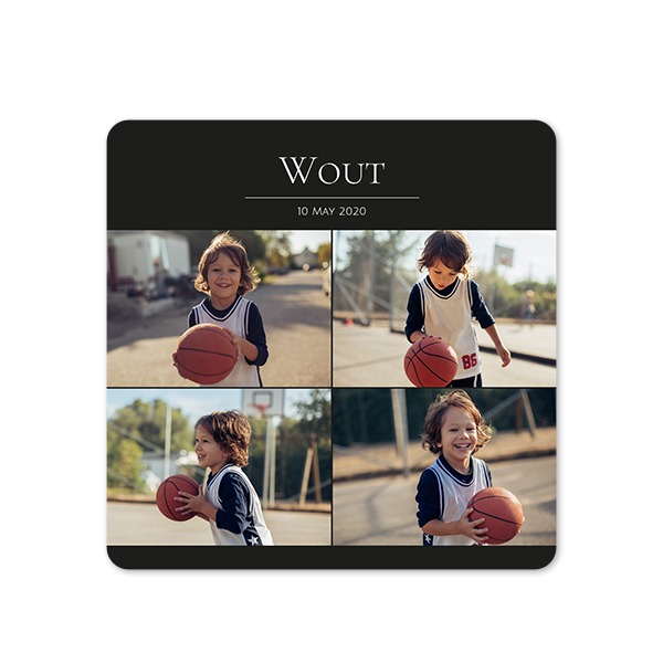 Fotokaart Vierkant met ronde hoeken 14,3 x 14,3 cm Fotokaart Vierkant met ronde hoeken 14,3 x 14,3 cm