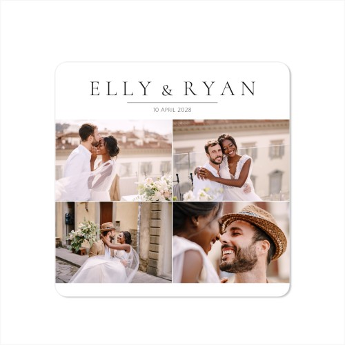 Single Card square rounded corners 14,3 x 14,3 cm