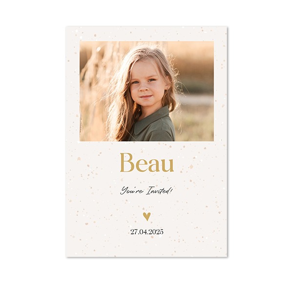 Single Card Portrait 10 x 14,3 cm