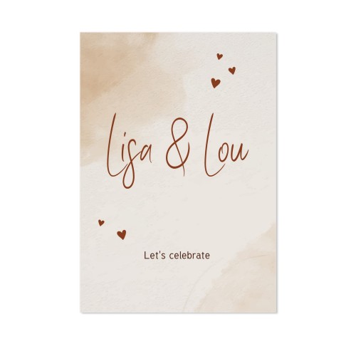 Single Card Portrait 10 x 14,3 cm Single Card Portrait 10 x 14,3 cm