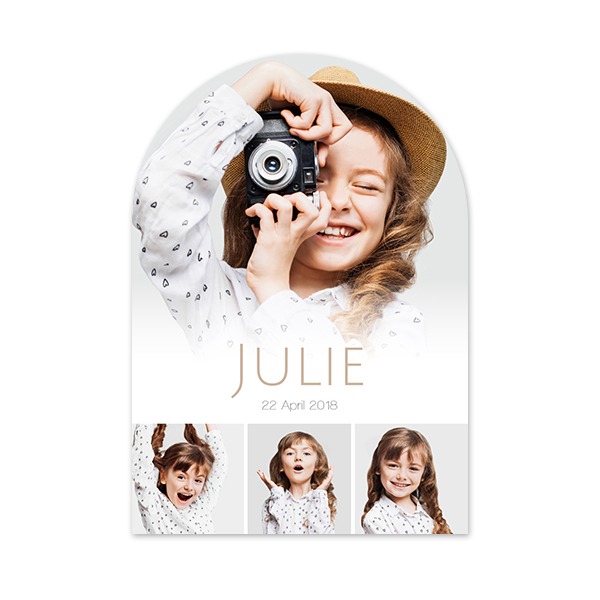 Single Card arched 10 x 14,3 cm Single Card arched 10 x 14,3 cm