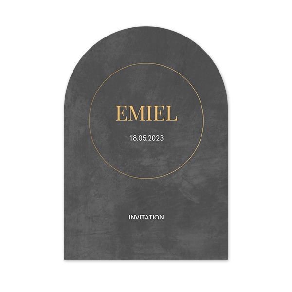 Single Card arched 10 x 14,3 cm Single Card arched 10 x 14,3 cm