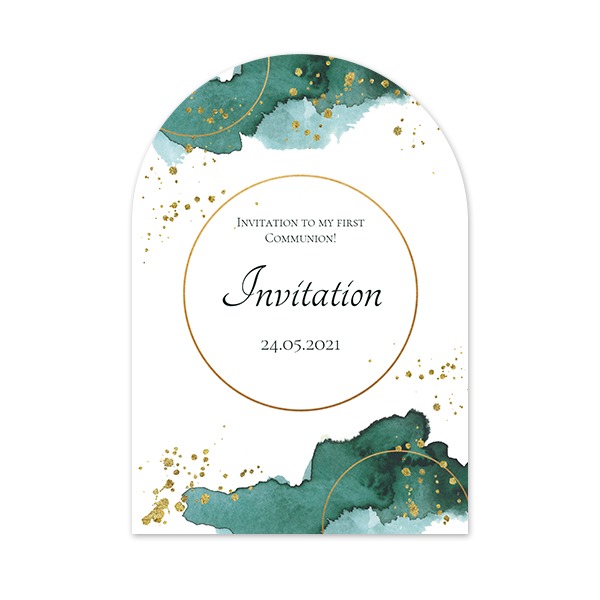 Single Card arched 10 x 14,3 cm Single Card arched 10 x 14,3 cm