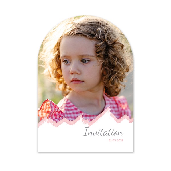 Single Card arched 10 x 14,3 cm