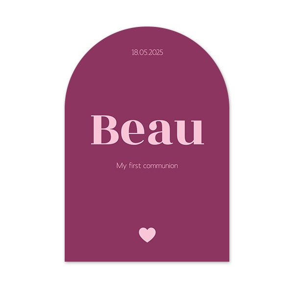 Faire-part arche 10 x 14,3 cm Faire-part arche 10 x 14,3 cm