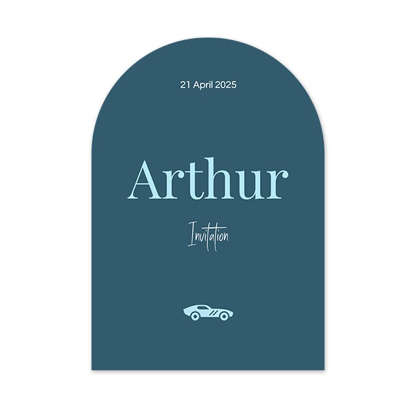 Single Card arched 10 x 14,3 cm Single Card arched 10 x 14,3 cm