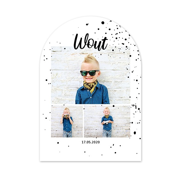 Single Card arched 10 x 14,3 cm Single Card arched 10 x 14,3 cm