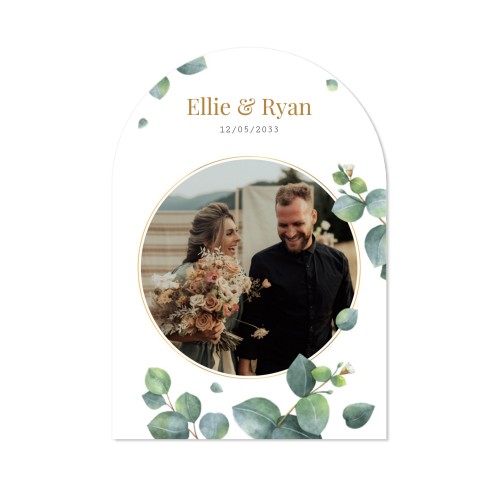 Single Card arched 10 x 14,3 cm