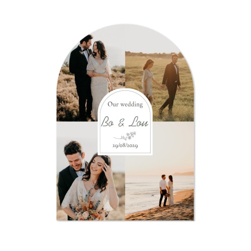 Single Card arched 10 x 14,3 cm Single Card arched 10 x 14,3 cm