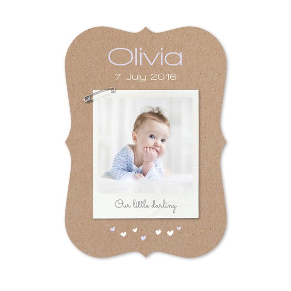 Faire-part 1 Accolades portrait 10 x 14,3 cm Faire-part 1 Accolades portrait 10 x 14,3 cm
