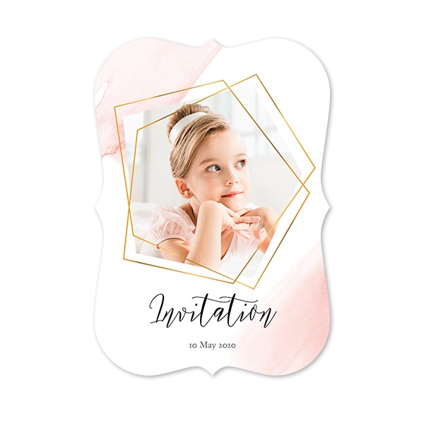 Single Card with brackets Portrait 10 x 14,3 cm Single Card with brackets Portrait 10 x 14,3 cm