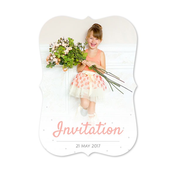 Single Card with brackets Portrait 10 x 14,3 cm