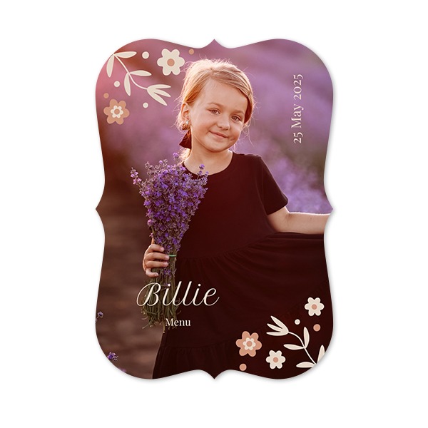 Single Card with brackets Portrait 10 x 14,3 cm Single Card with brackets Portrait 10 x 14,3 cm