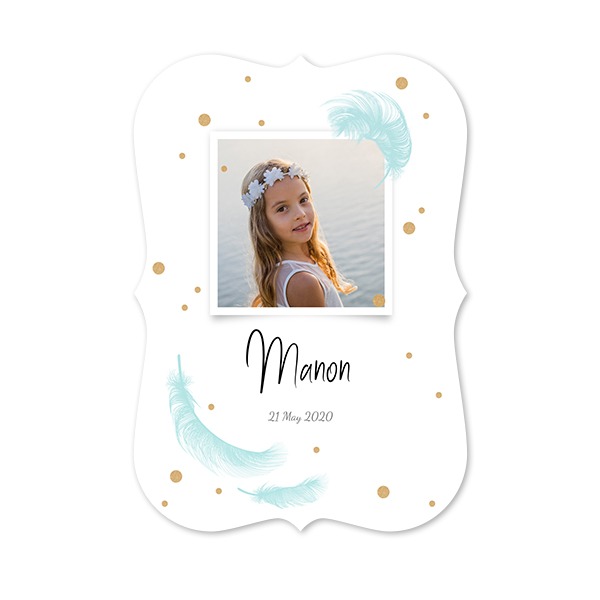 Faire-part 1 Accolades portrait 10 x 14,3 cm Faire-part 1 Accolades portrait 10 x 14,3 cm